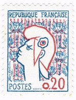 France, N° 1282 - Type Marianne De Cocteau - 1961 Marianne (Cocteau)