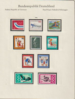 Page From Safe Album, 1976 With Postfrisch (MNH) Stamps. Cat €  15.50 - Nuevos