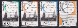 MiNr. 47 - 50  Niederlande, Dienstmarken1990, 23. Okt. Friedenspalast Und Kapitell - Servicios