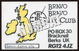 QSL CARD CB RADIO - UNITED KINGDOM - CB