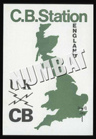 QSL CARD CB RADIO - UNITED KINGDOM - CB-Funk