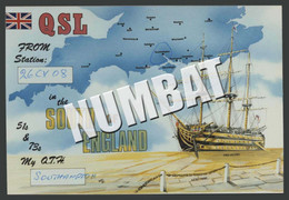 QSL CARD CB RADIO - UNITED KINGDOM - CB-Funk