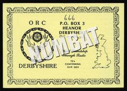 QSL CARD CB RADIO - UNITED KINGDOM - CB-Funk