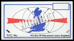 QSL CARD CB RADIO - UNITED KINGDOM - CB