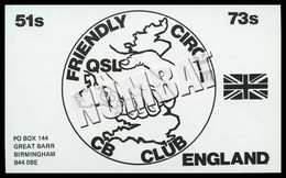 QSL CARD CB RADIO - UNITED KINGDOM - CB