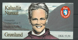 1997 MNH Greenland, Booklet Mi MH7 Postfris** - Carnets
