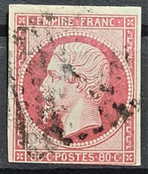 FRANCE 1859 - Canceled - YT 17B - 80c - 1853-1860 Napoléon III