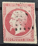 FRANCE 1859 - Canceled - YT 17B - 80c - 1853-1860 Napoleon III