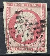 FRANCE 1859 - Canceled - YT 17B - 80c - 1853-1860 Napoléon III