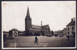 +++ Photo Carte - Foto Kaart - TURNHOUT - Grand' Place Et Eglise St Pierre  // - Turnhout