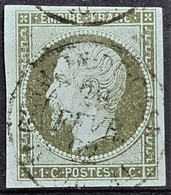 FRANCE 1860 - Canceled - YT 11 - 1c - 1853-1860 Napoleon III