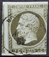 FRANCE 1860 - Canceled - YT 11 - 1c - 1853-1860 Napoleon III