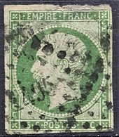 FRANCE 1854 - Canceled - YT 12 - 5c - 1853-1860 Napoléon III.