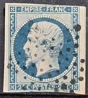 FRANCE 1853 - Canceled - YT 15 - 25c - 1853-1860 Napoléon III