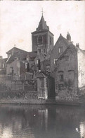 Carte Photo Militaire Allemand MENIN-MENEN-Flandre Occidentale-Belgique-Belgie-Eglise-Kirche-Guerre-Krieg-14/18 - Menen