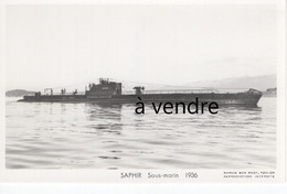 SAPHIR , Sous-marin, 1936 - Onderzeeboten