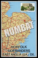 QSL CARD CB RADIO - UNITED KINGDOM - CB-Funk