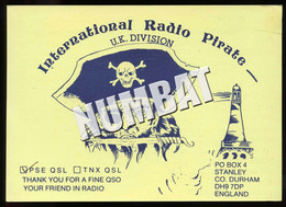 QSL CARD CB RADIO - UNITED KINGDOM - CB-Funk