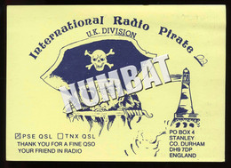 QSL CARD CB RADIO - UNITED KINGDOM - CB