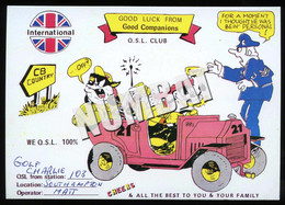 QSL CARD CB RADIO - UNITED KINGDOM - CB-Funk