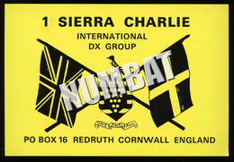 QSL CARD CB RADIO - UNITED KINGDOM - CB-Funk