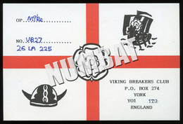 QSL CARD CB RADIO - UNITED KINGDOM - CB-Funk