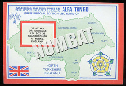 QSL CARD CB RADIO - UNITED KINGDOM - CB