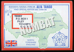 QSL CARD CB RADIO - UNITED KINGDOM - CB-Funk