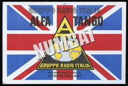 QSL CARD CB RADIO - UNITED KINGDOM - CB