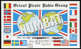 QSL CARD CB RADIO - UNITED KINGDOM - CB-Funk