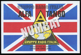 QSL CARD CB RADIO - UNITED KINGDOM - CB-Funk