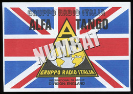 QSL CARD CB RADIO - UNITED KINGDOM - CB