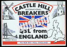 QSL CARD CB RADIO - UNITED KINGDOM - CB