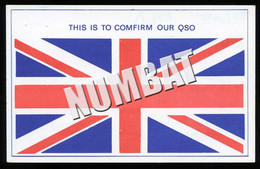 QSL CARD CB RADIO - UNITED KINGDOM - CB