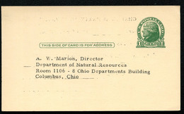 UX27 UPSS S37C 3 Postal Card 1924-25 Cat. $110.00 - 1921-40