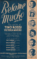 Besame Mucho "21/11/21 > "Tino Rossi" Partitions Musicales Anciennes - Gesang (solo)