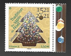 France 2021 -  Yv N° 5544 ** - Tradition Du Sapin De Noël – Sélestat - Neufs