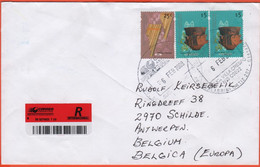 ARGENTINA - 2008 - Siku + 2 X Cultura Belén - Registered - Medium Envelope - Viaggiata Da Buenos Aires Per Schilde, Belg - Covers & Documents