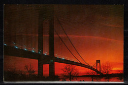 77i * THE VERRAZANO-NARROWS BRIDGE * BETWEEN BROOKLYN AND STATEN ISLAND **! - Brooklyn