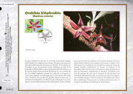 ✅ " ORCHIDEE D'APHRODITE " Sur Feuillet CEF 1er Jour Nté De 2005 N° YT 3766. FDC - Orchidées