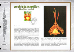 ✅ " ORCHIDEE PAPILLON " Sur Feuillet CEF 1er Jour Nté De 2005 N° YT 3765. FDC - Orchideen