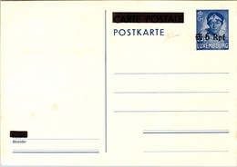 (3 C 14) Luxembourg - Postkarte (Luxembourg Over-printed WWII Era) (back Is Blank) (2 Cards) - 1940-1944 German Occupation