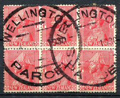 NOUVELLE-ZELANDE ( POSTE ) : Y&T N°  183 X 6  TIMBRES  OBLITERES . A SAISIR . N1 - Used Stamps