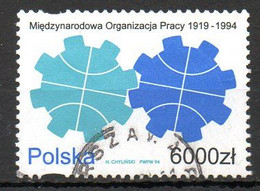 POLOGNE. N°3283 Oblitéré De 1994. OIT. - ILO