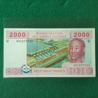 2000 FRANCS 2002 FRANCE AFRICA CENTRALE - Other - Africa