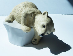 PORCELAINE D'EVA DALBERG – "Brrrrr! – 1982 – FRANKLIN MINT -TBE - Dieren