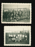 2x Orig. Foto 1935 Fußball Hübsche Jungs Geiselhöring Landkreis Straubing-Bogen Cute Young Boys, Short Dress Sports - Straubing