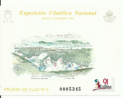 ESPAÑA  EDIFIL  PRUEBA  24   (PRUEBA DE LUJO  N 5)   MNH  ** - Prove & Ristampe