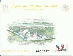 ESPAÑA  EDIFIL  PRUEBA  24   (PRUEBA DE LUJO  N 5)   MNH  ** - Proofs & Reprints