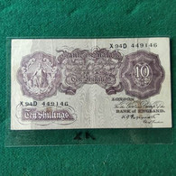 GRAN BRETAGNA 10 SHILLINGS 1955/60 - 10 Schillings